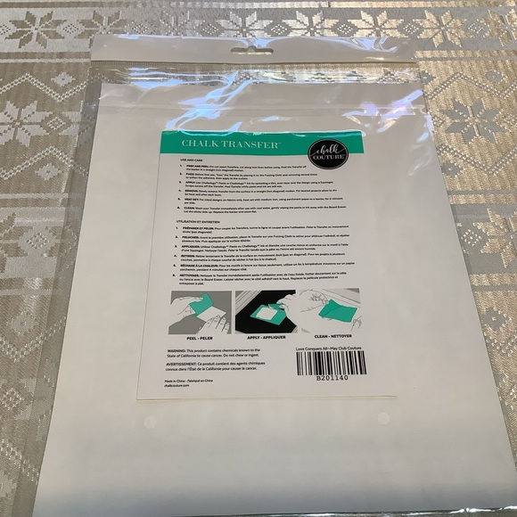 Chalk Couture Transfer - Love Conquers All - Picture 2 of 4